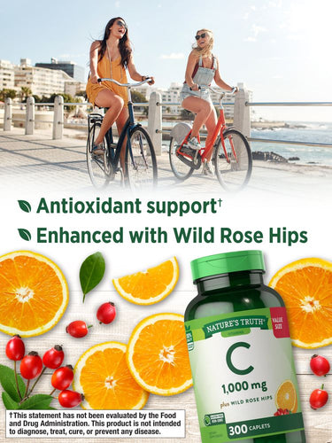Vitamin C 1000 mg mit Hagebutten