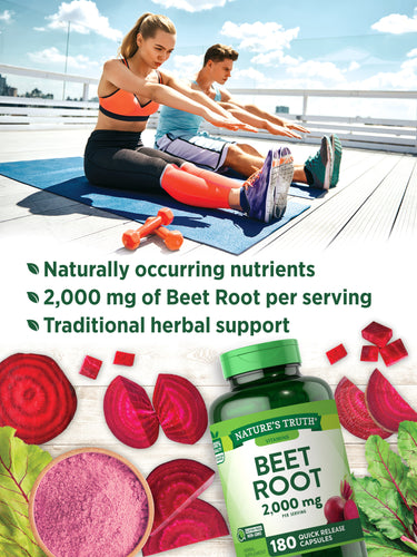 Beet Root Capsules | 2,000mg