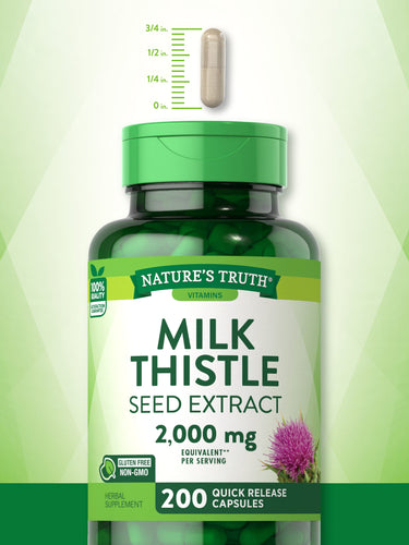 Milk Thistle Supplement | 2,000 mg