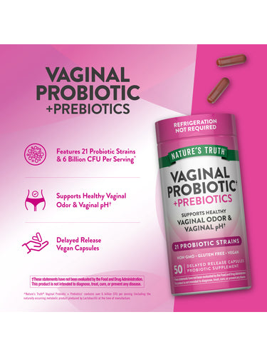 Women's Probiotic & Prebiotics | 21 Probiotic Strains