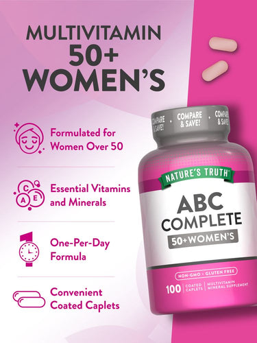 Multivitamin For Women 50 Plus