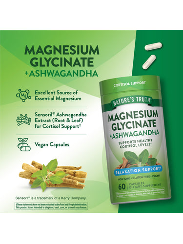 Magnesium Glycinate & Ashwagandha