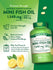 Mini Omega 3 Huile de Poisson 1300 mg | Saveur Citron