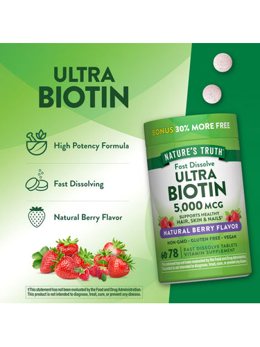 Biotin 5000 mcg