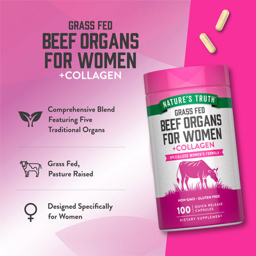 Beef Organs Supplement For Women