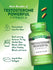 Two Liquid Max Softgels, yellow on top and reddish-brown on bottom, for a Testosterone Powerful Formula.