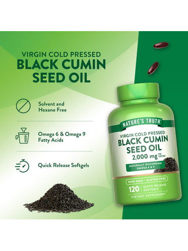 black Seed Oil Pills | 2,000mg