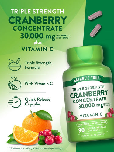 Concentrato di Mirtillo Rosso 30.000 mg con Vitamina C