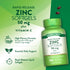 Zinc 50mg Supplement | with Vitamin C
