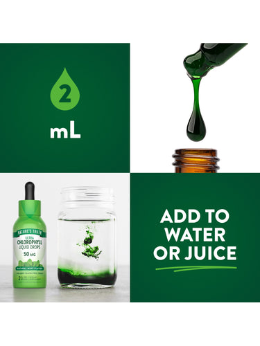 Chlorophyll 50 mg Liquid | Mint Flavor