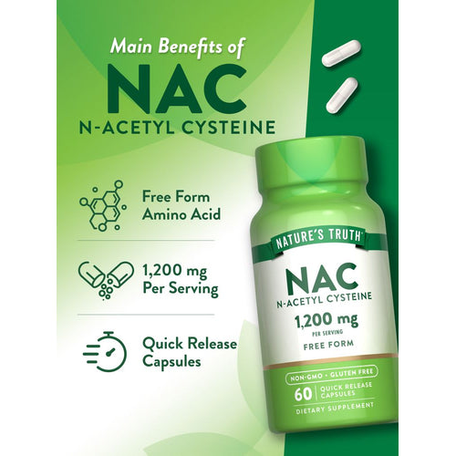 Hand holding white quick release capsules, 1,200 mg per serving, on a small scale.