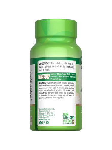 Lions Mane Extract 3,000mg | 30 Softgels