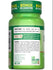 A hand holding a bulk scale container of 1000 mcg biotin vegan tablets.