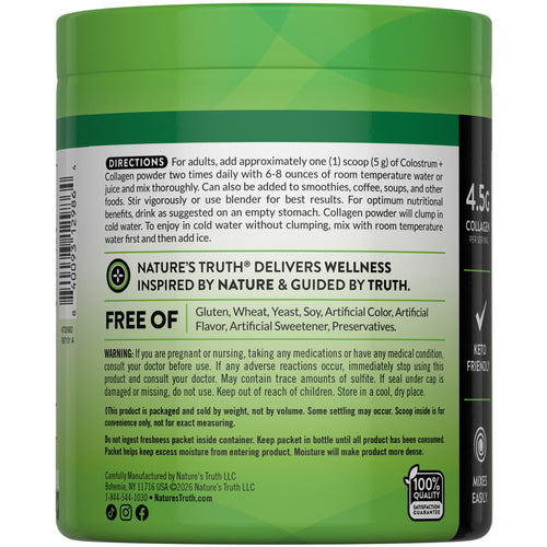 Colostrum & Collagen Powder