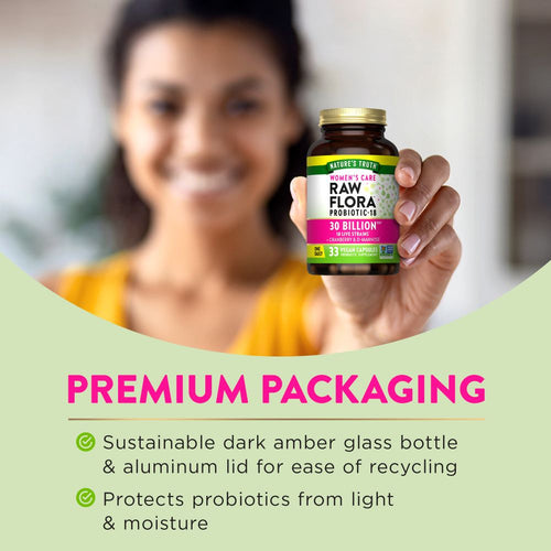 Probiotique pour Femmes 30 Milliards d'UFC | 33 Capsules