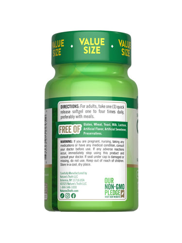 CoQ-10 100 mg with Black Pepper