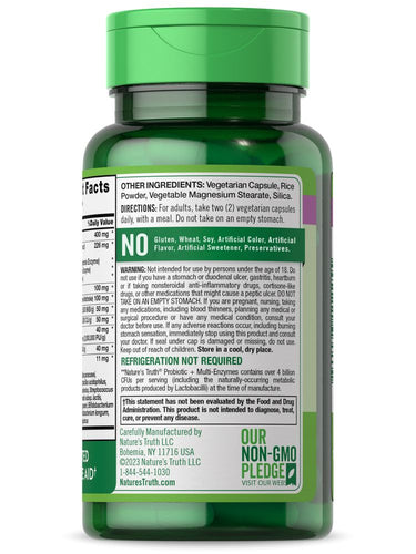 Probiotics with Multi-Enzymes, Prebiotics