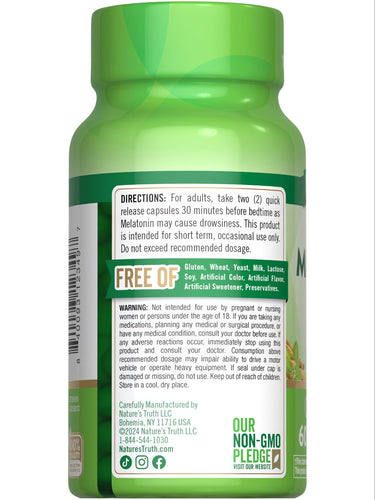 Melatonin 10mg | Mit Ashwagandha