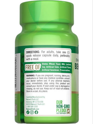 Benfotiamine Vitamine B-1 300 mg | Absorption Améliorée