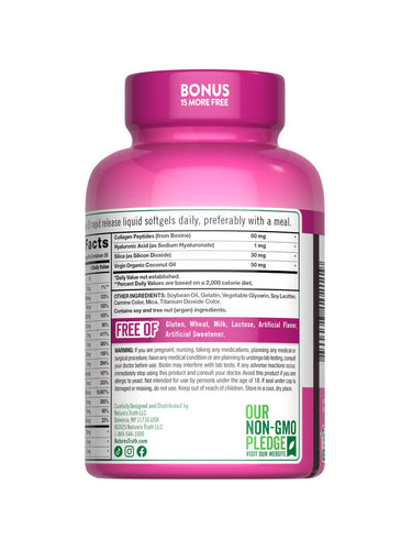 Hair, Skin & Nails with Biotin 5000 mcg