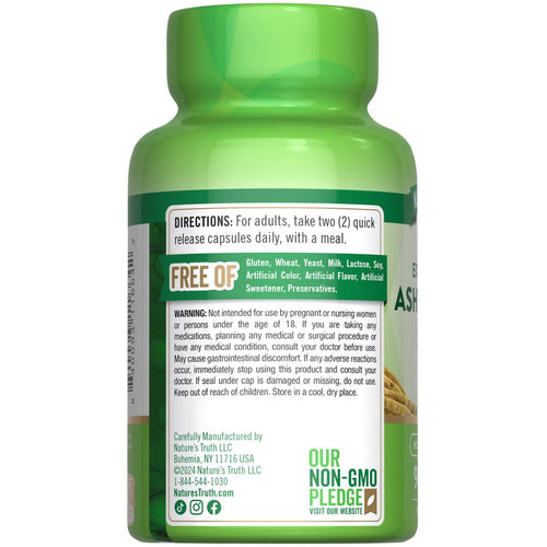 A hand holds a scale with Ashwagandha 3000 mg capsules, highlighting their high dosage and potential health benefits.