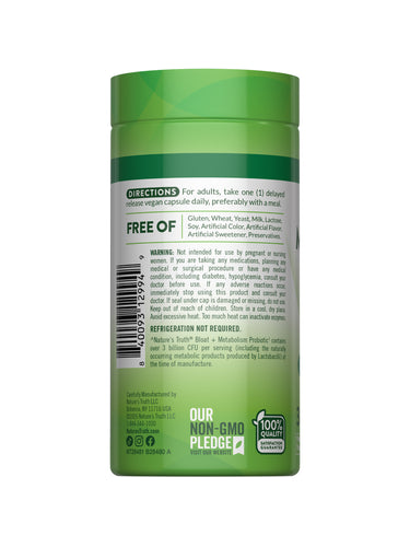 Bloat & Metabolism Probiotic | 30 Capsules