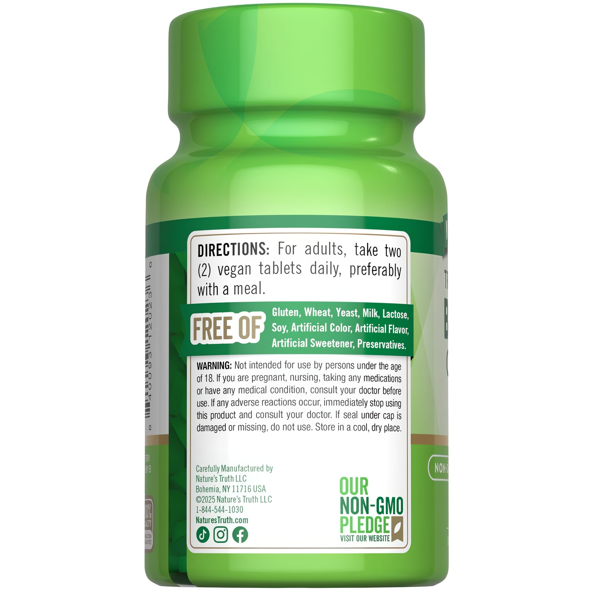Triple Action Boron Complex 6 mg per serving - 180 Tablets