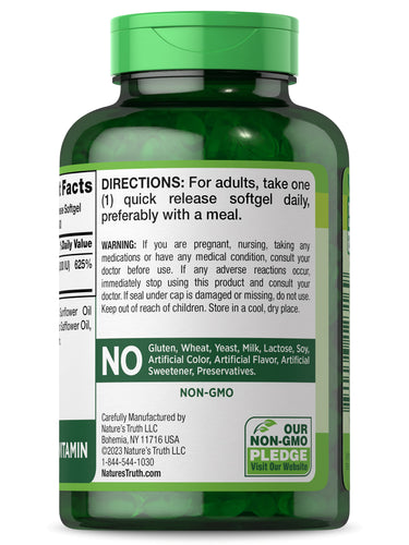 Vitamin D3 5000 IU Softgels | 400 Count