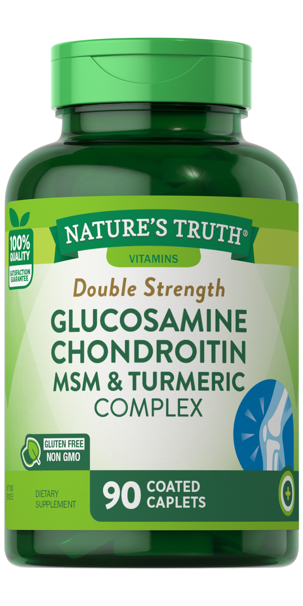 Glucosamine Chondroitin MSM & Turmeric Complex | Double Strength