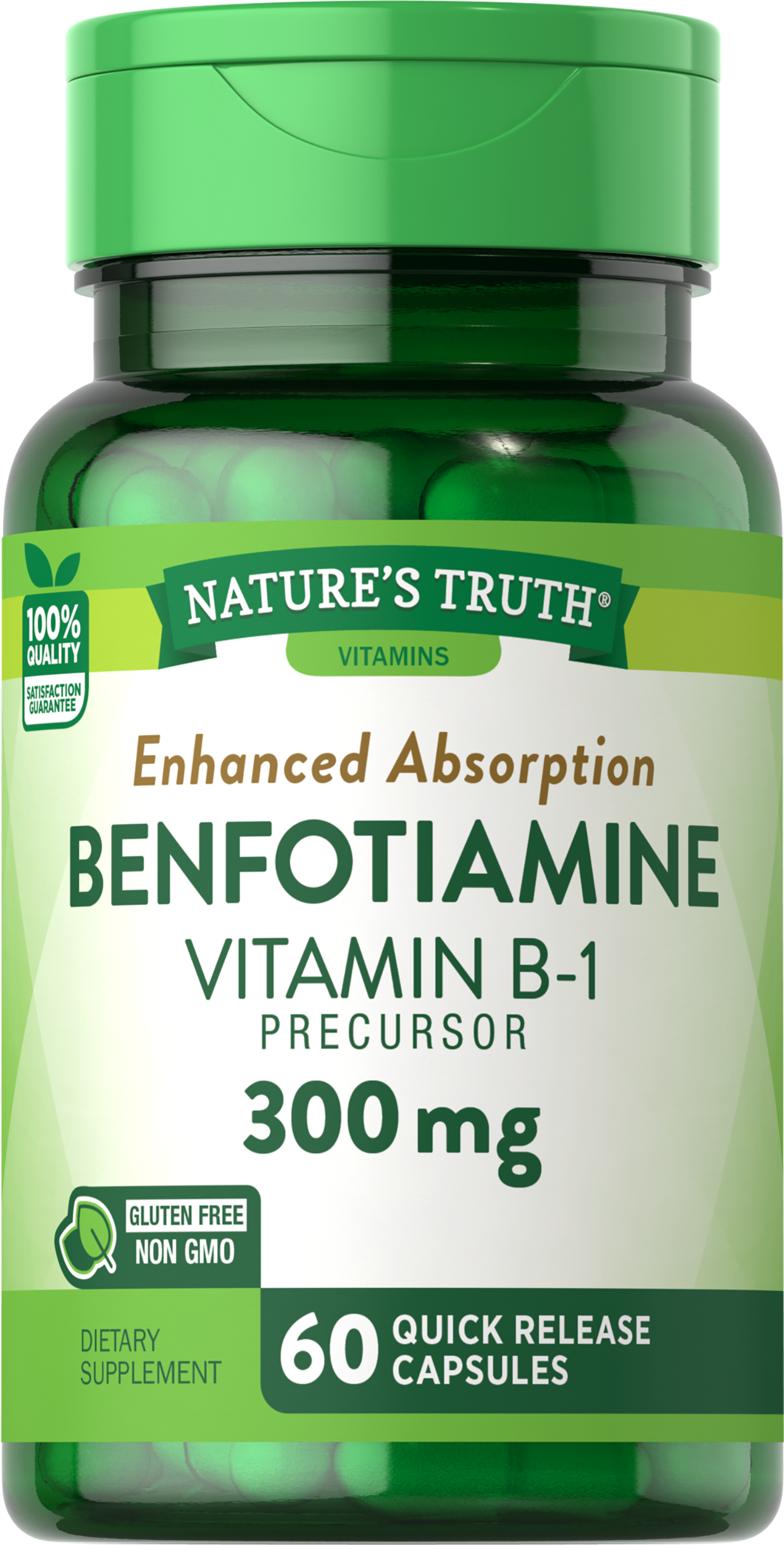 Benfotiamine Vitamin B-1 300 mg | Enhanced Absorption