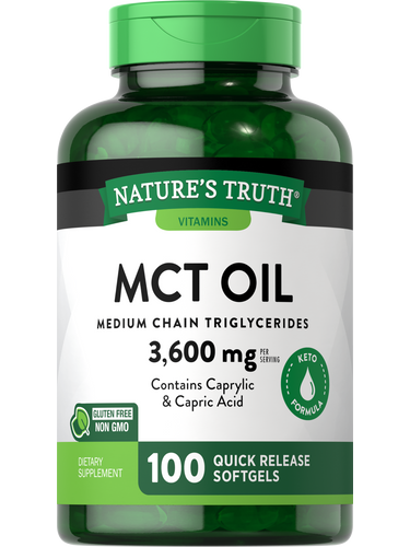 MCT Oil 3600 mg (Medium Chain Triglycerides)