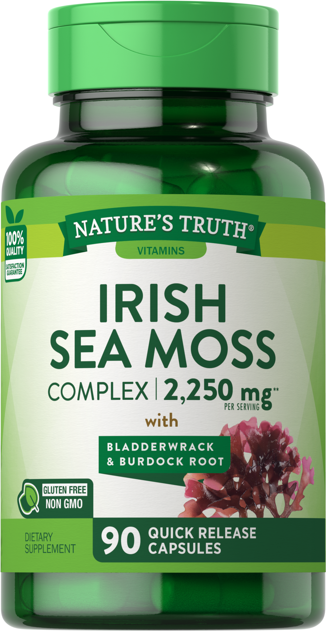 Irish Sea Moss Complex with Bladderwrack, Burdock Root