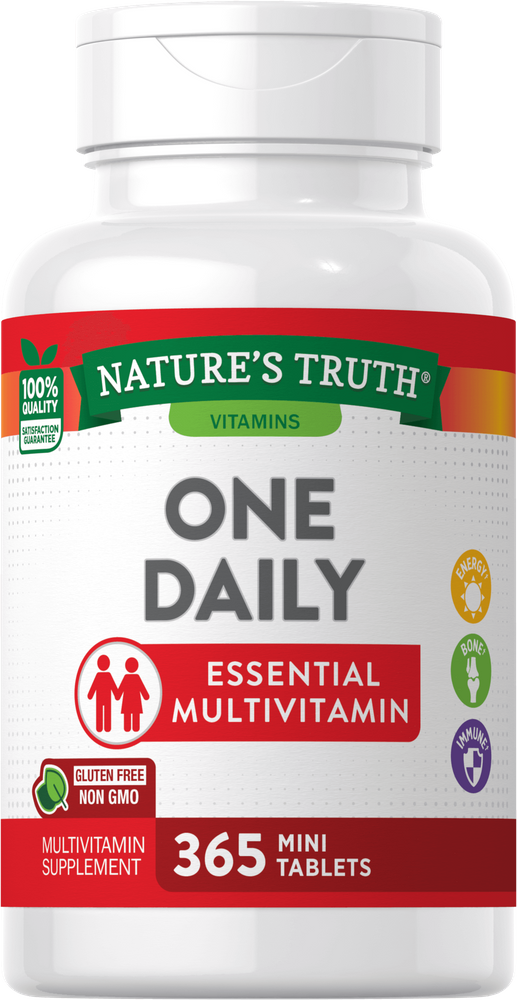 One Daily Women's and Men's Essential Multivitamin