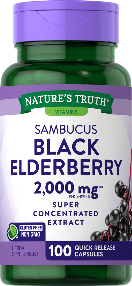 Sambucus Black Elderberry 2000 mg