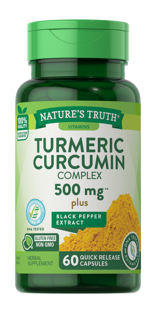 Turmeric Curcumin Complex 500 mg with Black Pepper