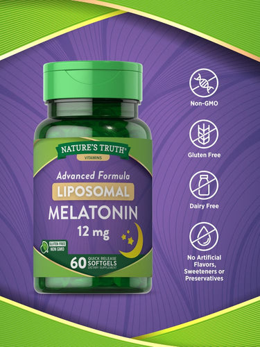Liposomal Melatonin 12 mg