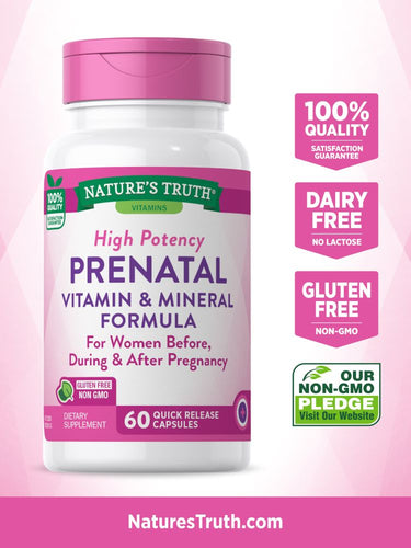 Prenatal Vitamins with Folic Acid