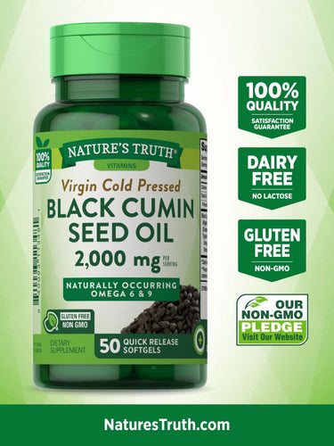 Black Cumin Seed Oil 2000 mg