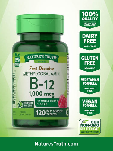 Vitamin B-12 1000 mcg Methylcobalamin